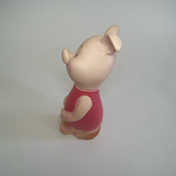 Piglet Squeak Rubber Toy - Piglet Backpack Plush Clip - Piglet Crazy Straw - Picture 4 of 13
